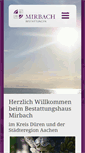 Mobile Screenshot of bestattungen-mirbach.de